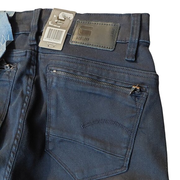 G-Star Raw Midge Zip Ultra High-rise Super Skinny Blue Pants Trousers Sz 26 x 30 - Picture 11 of 13